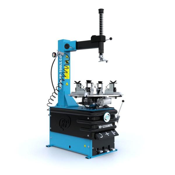Reifen-Montiermaschine Motorrad halbautomatisch 230 V (1 Stufe), 10-24 Zoll mit Schwenkarm inkl. Motorrad Montagezubehör RP-U200MPN RP-R-U200MPN-230V1S-1-SET